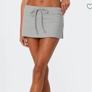Edikted Gray Women's Mini Skirt